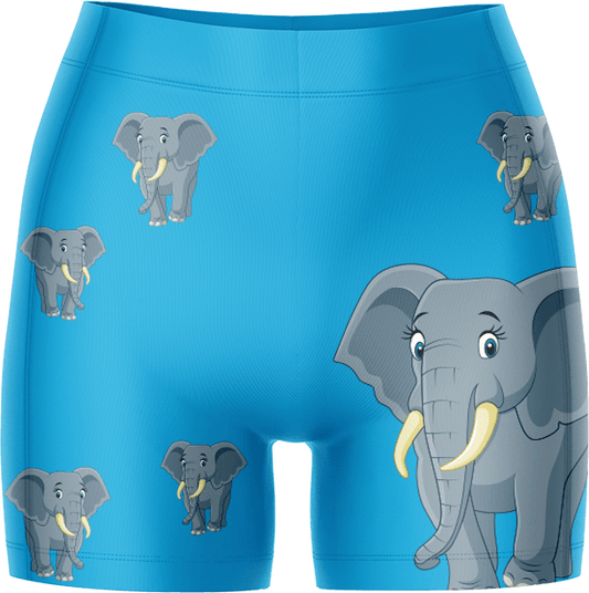 Ellie Elephant Chamois Bike Shorts - fungear.com.au