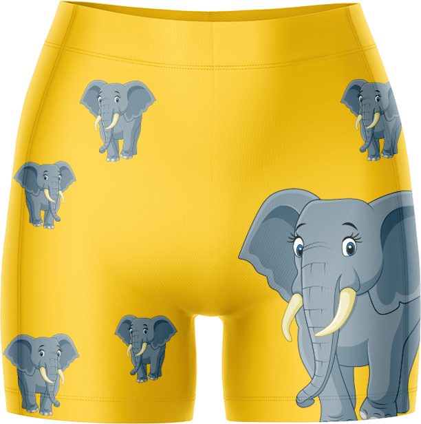 Ellie Elephant Chamois Bike Shorts