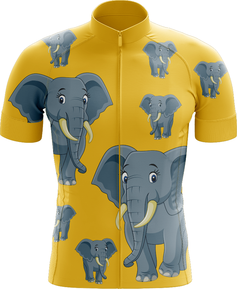 Ellie Elephant Cycling Jerseys - fungear.com.au