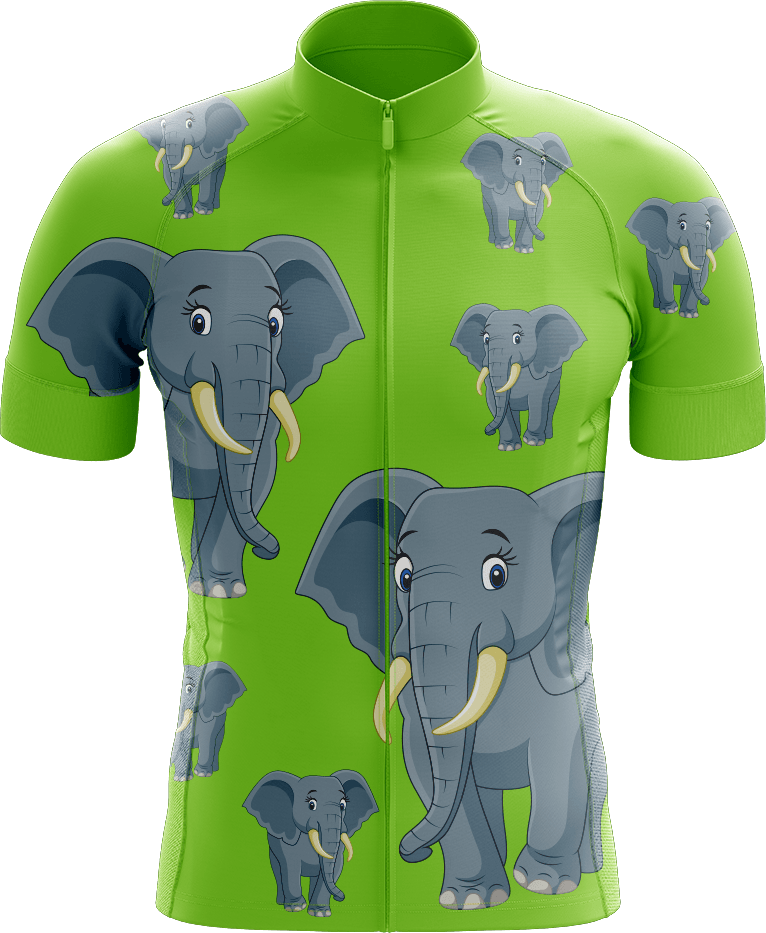 Ellie Elephant Cycling Jerseys - fungear.com.au