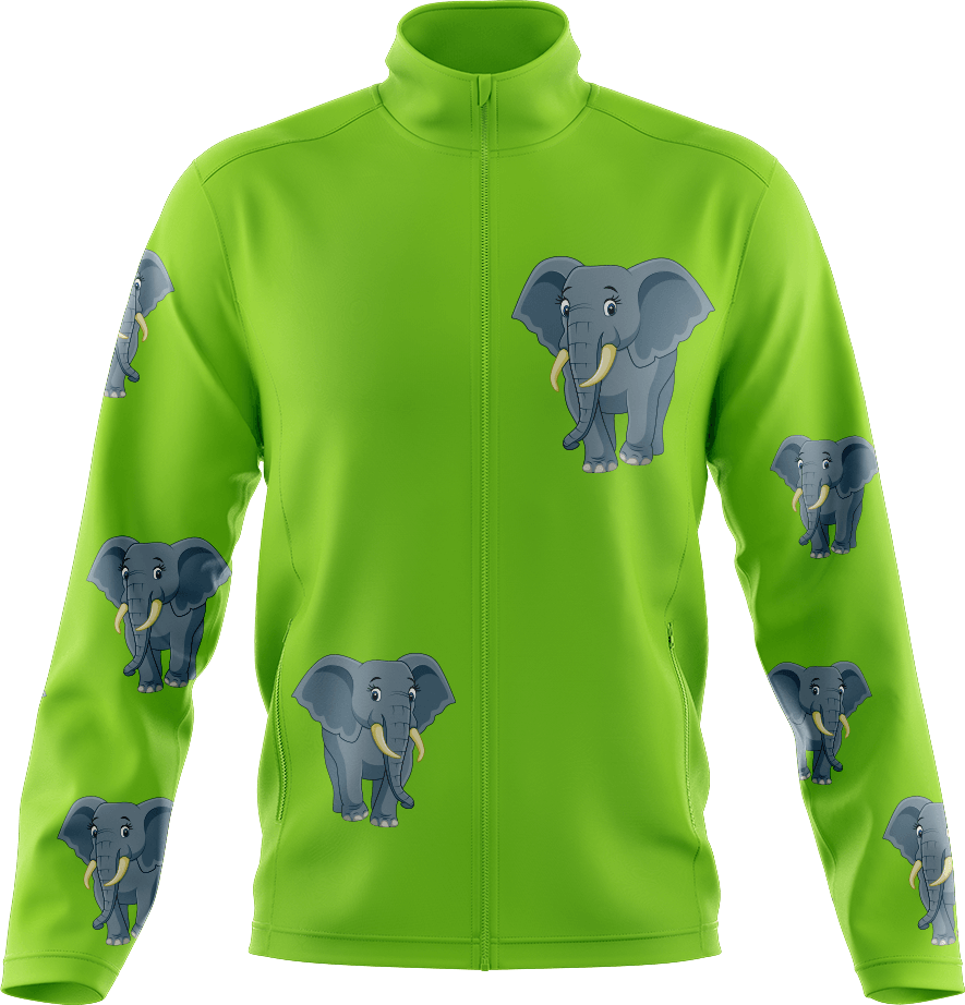 Ellie Elephant Full Zip Track Jacket - fungear.com.au