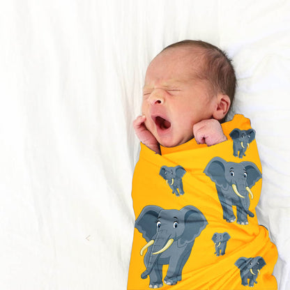 Ellie Elephant Fungear's Baby Wrap - fungear.com.au