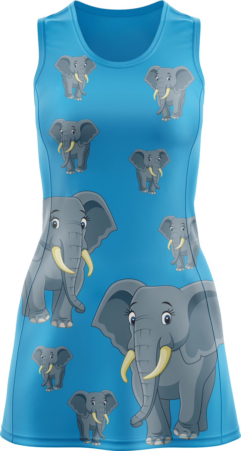 Ellie Elephant Ladies Mini Dress