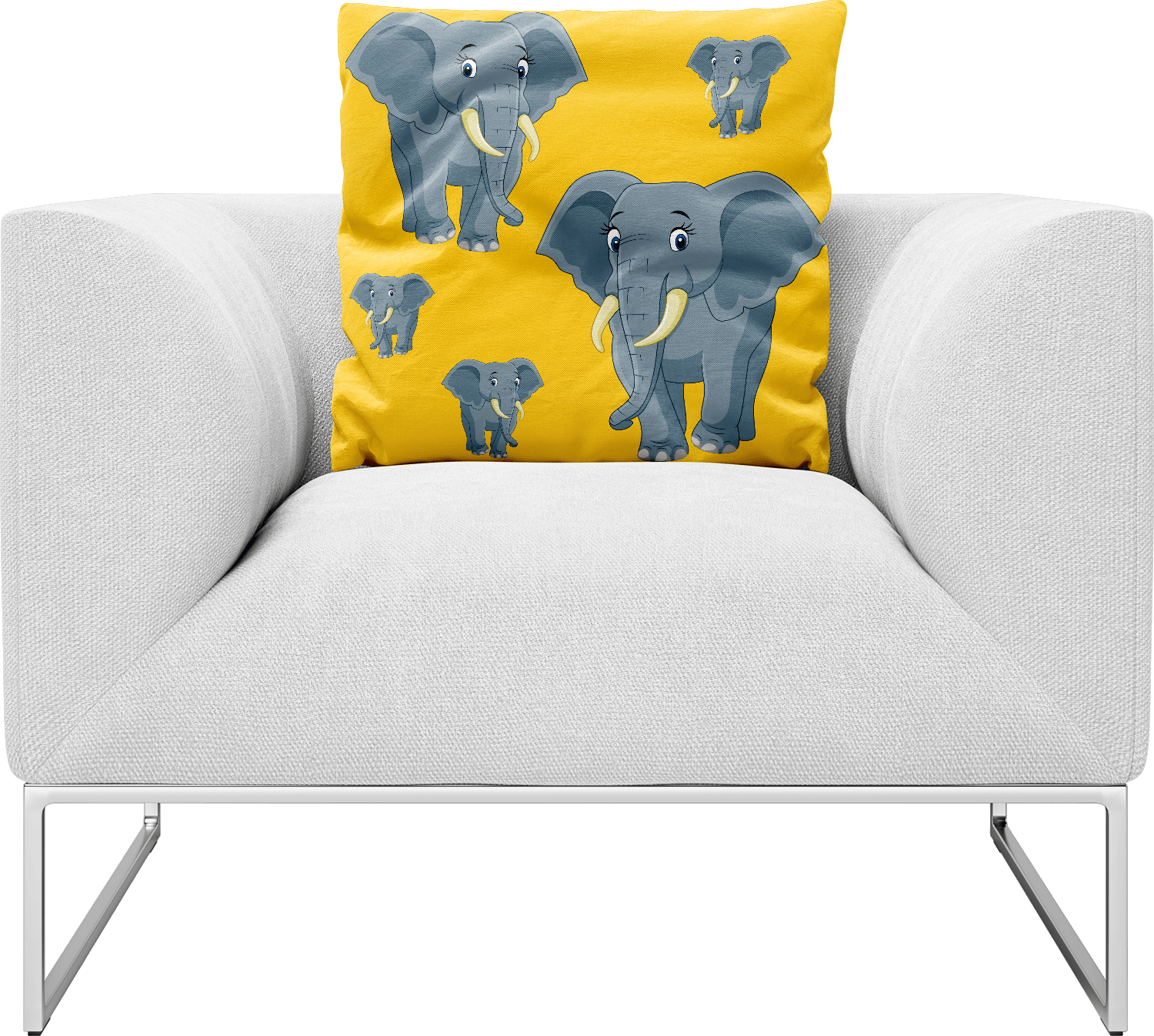 Ellie Elephant Pillows Cushions - fungear.com.au