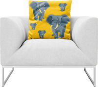 Ellie Elephant Pillows Cushions 3