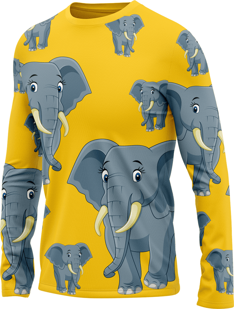 Ellie Elephant Rash Shirt Long Sleeve