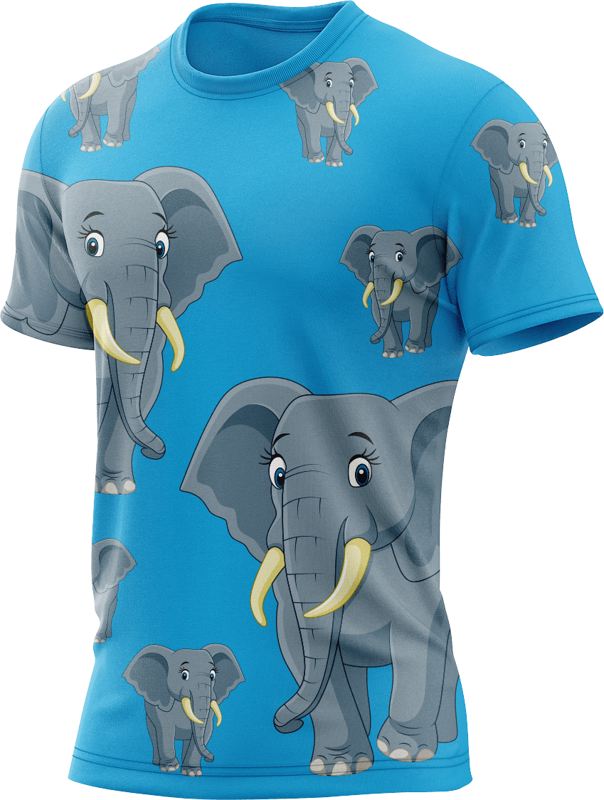 Ellie Elephant Rash T-Shirt Short Sleeve - fungear.com.au