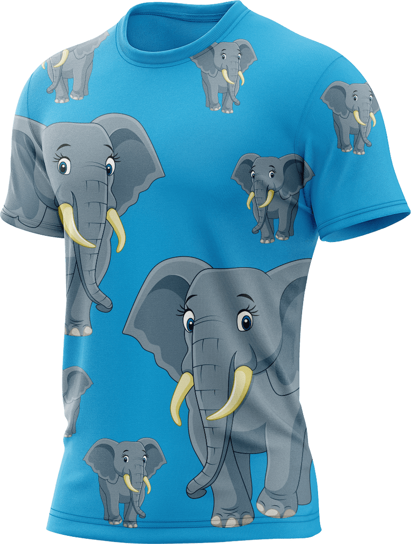Ellie Elephant Rash Shirt Short Sleeve