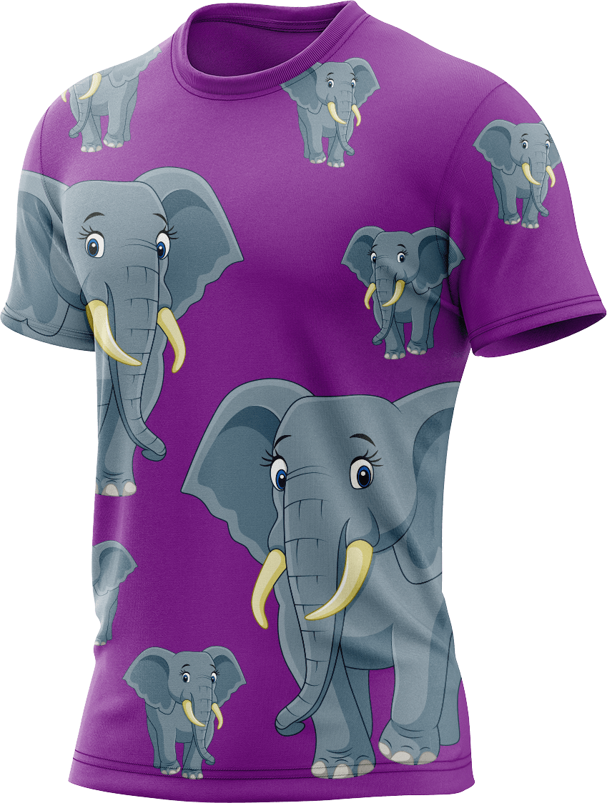 Ellie Elephant Rash T-Shirt Short Sleeve - fungear.com.au