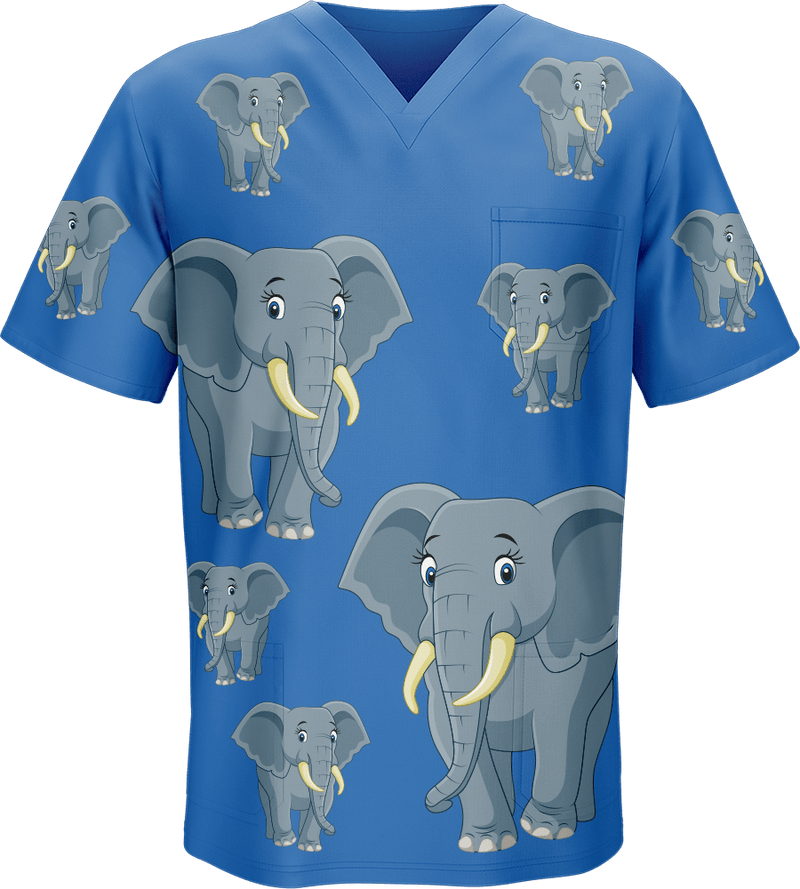 Ellie Elephant Scrubs