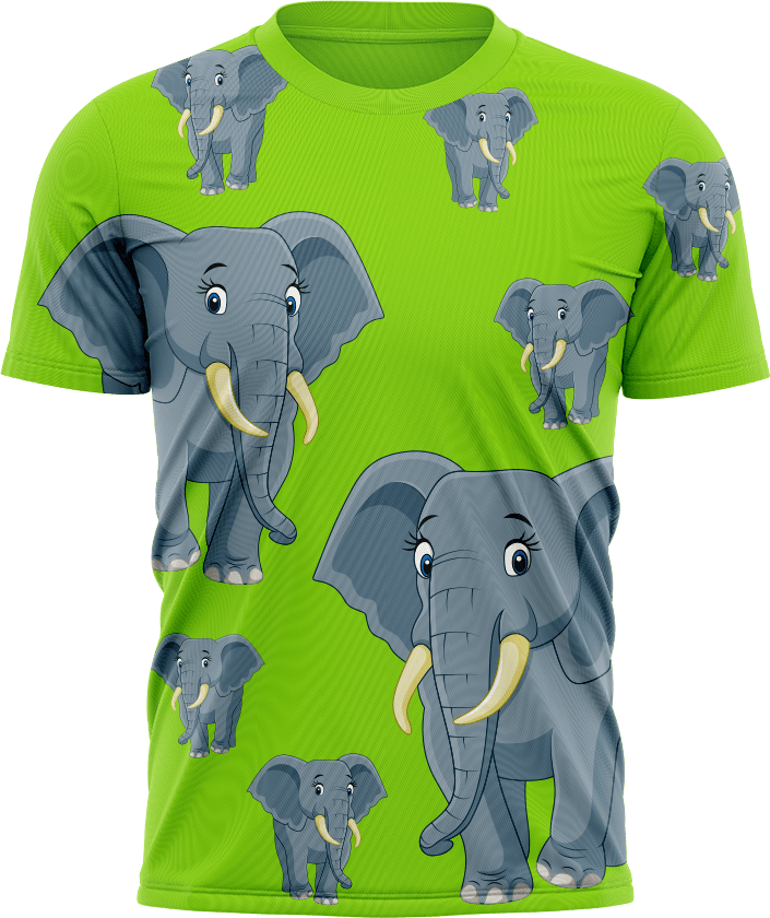 Ellie Elephant T shirts - fungear.com.au