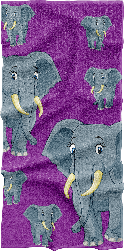 Ellie Elephant Towels - fungear.com.au