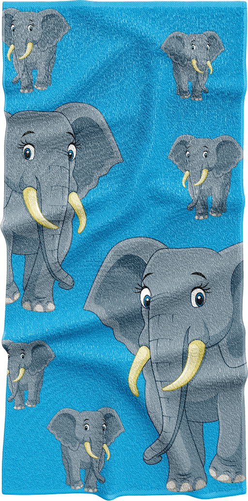 Ellie Elephant Towels - fungear.com.au