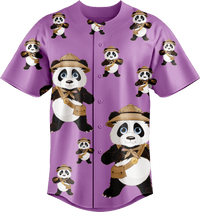 Explorer Panda Baseball Jerseys 4