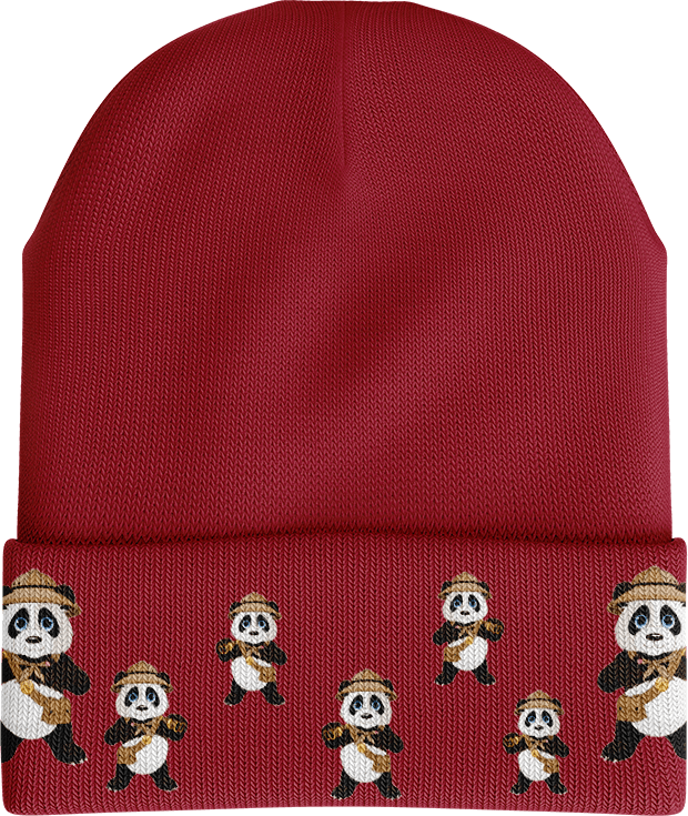 Explorer Panda Beanie - fungear.com.au