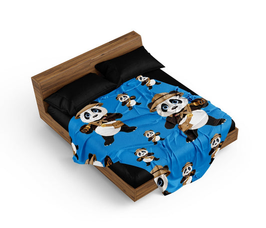 Explorer Panda Doona + Pillow - fungear.com.au