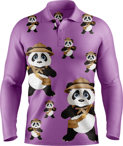 Explorer Panda Fishing Shirts - fungear.com.au