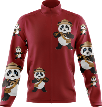 Explorer Panda Full Zip Track Jacket - fungear.com.au