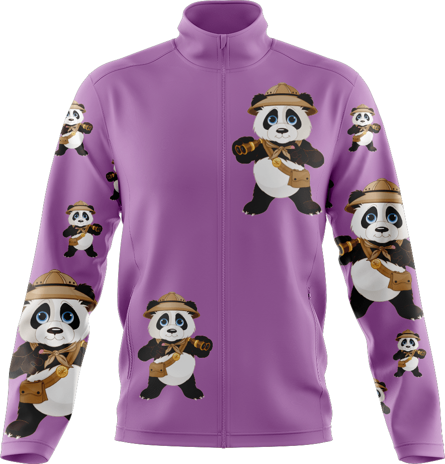 Explorer Panda Full Zip Track Jacket - fungear.com.au
