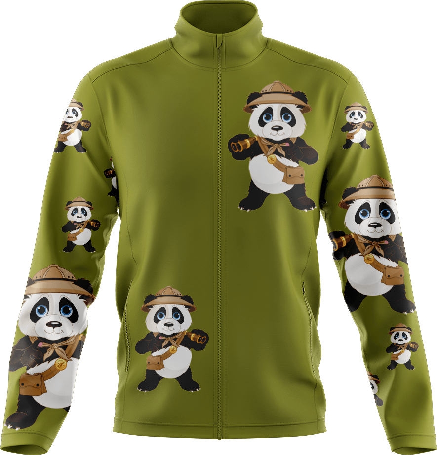 Explorer Panda Full Zip Track Jacket - fungear.com.au