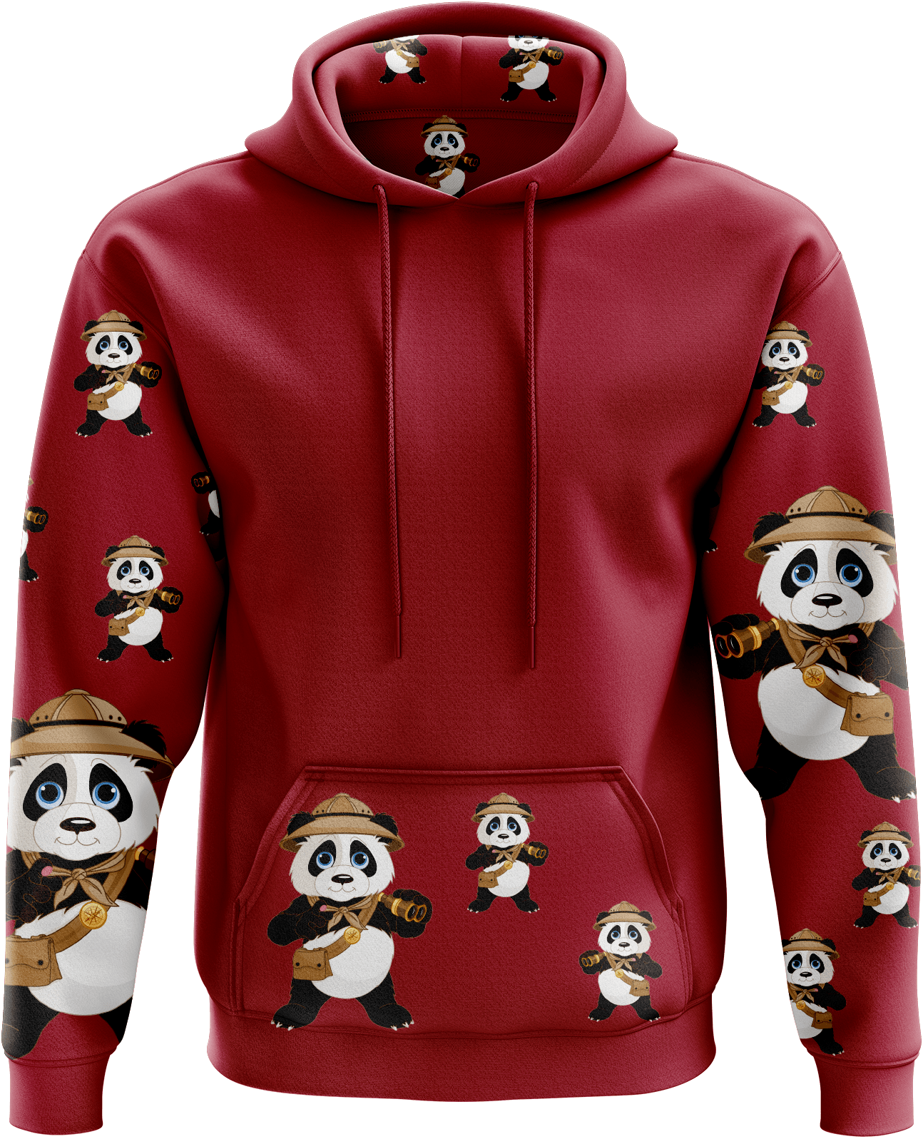 Explorer Panda Hoodies - fungear.com.au