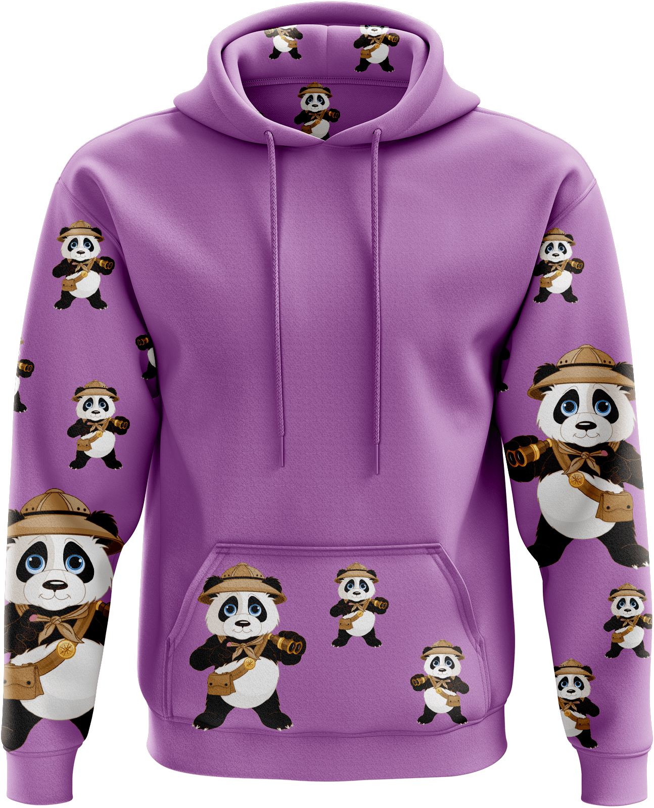 Explorer Panda Hoodies - fungear.com.au