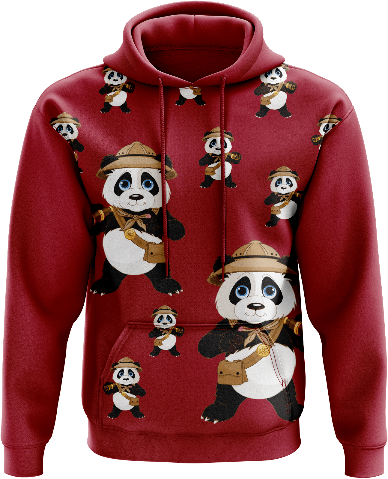 Explorer Panda Hoodies - fungear.com.au