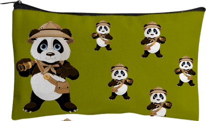 Explorer Panda Jumbo Pencil Case - fungear.com.au