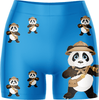 Explorer Panda Ladies Gym Shorts 4