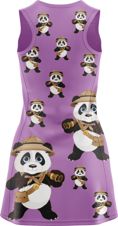 Explorer Panda Ladies Mini Dress - fungear.com.au