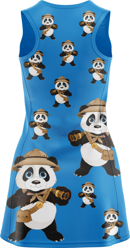 Explorer Panda Ladies Mini Dress - fungear.com.au