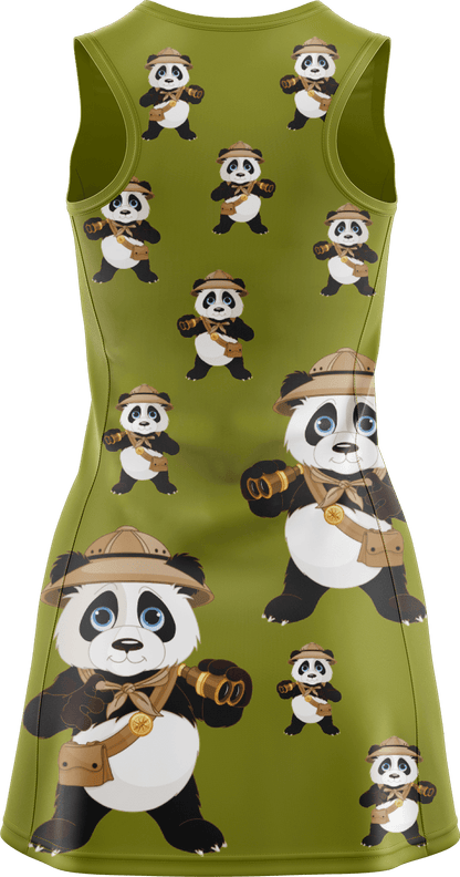 Explorer Panda Ladies Mini Dress - fungear.com.au