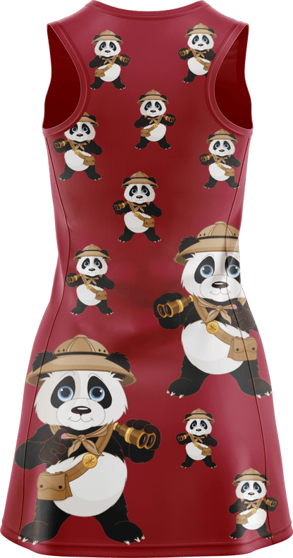 Explorer Panda Ladies Mini Dress - fungear.com.au