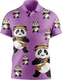 Explorer Panda Men's Short Sleeve Polo 4