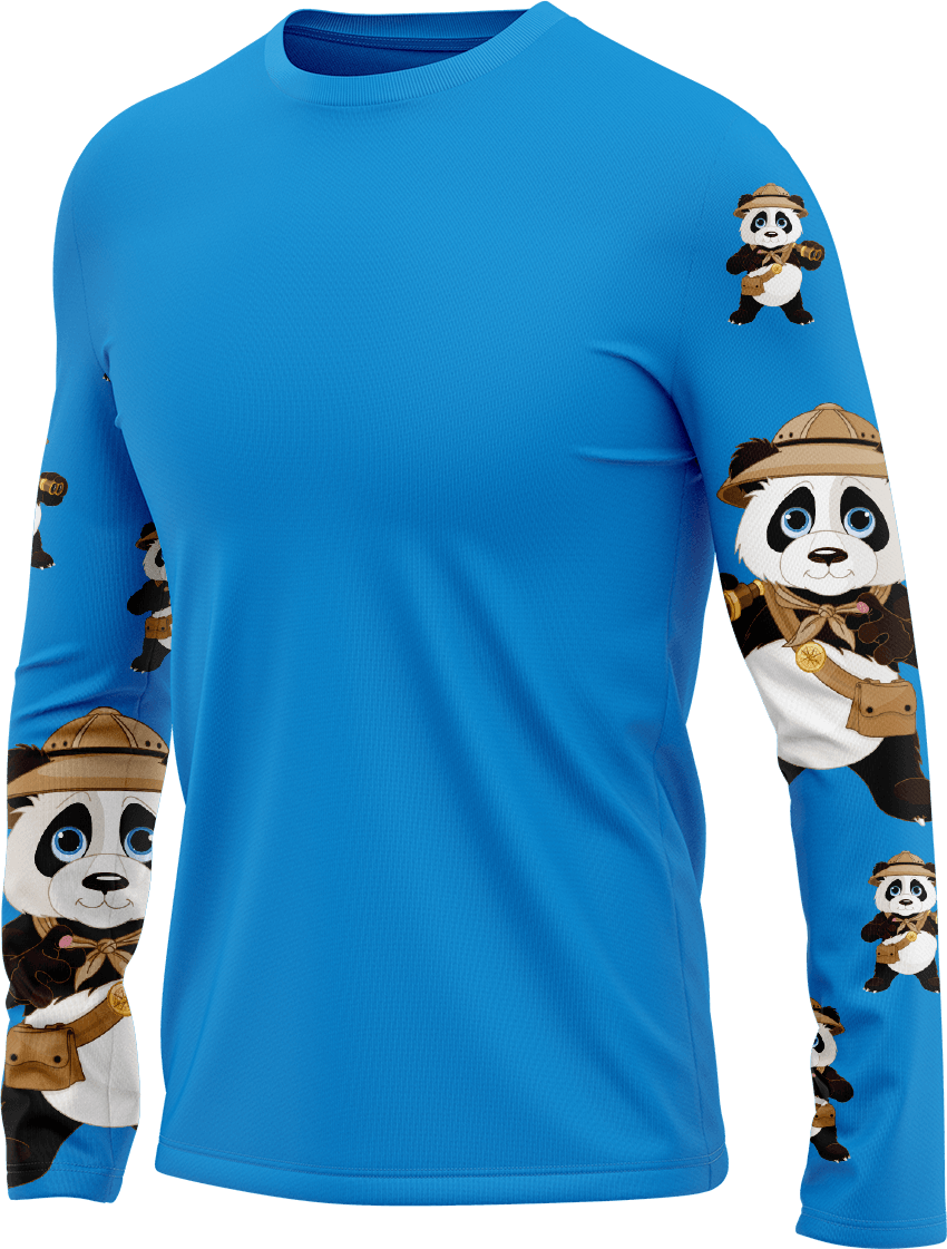 Explorer Panda Rash T-Shirt Long Sleeve - fungear.com.au