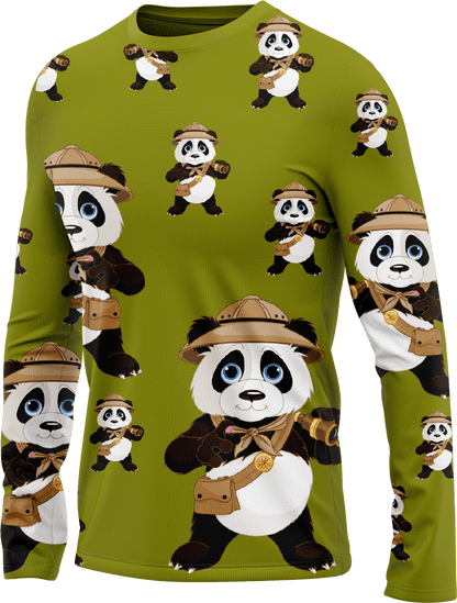 Explorer Panda Rash T-Shirt Long Sleeve - fungear.com.au