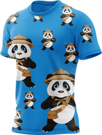 Explorer Panda Rash Shirt Short Sleeve 1