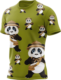 Explorer Panda Rash Shirt Short Sleeve 2