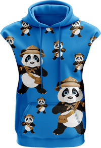 Explorer Panda Sleeveless Hoodie 4