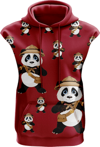 Explorer Panda Sleeveless Hoodie 2