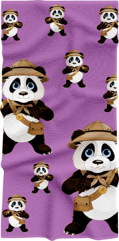 Explorer Panda Towels - fungear.com.au