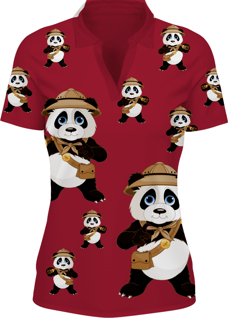 Explorer Panda Women's Polo