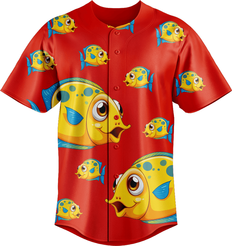 Fish out of water Baseball Jerseys
