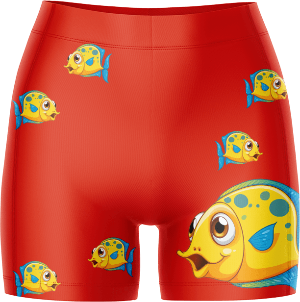 Fish Out of Water Bike Shorts - fungear.com.au