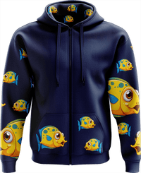 Fish out of Water Full Zip Hoodies Jacket 1