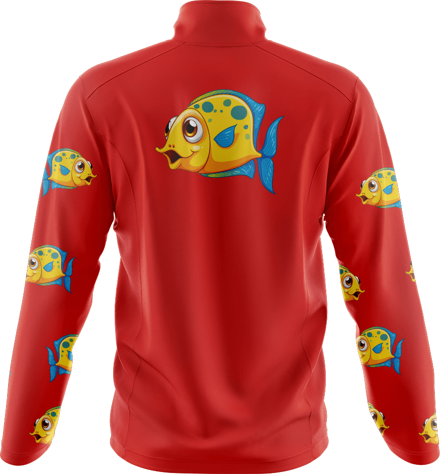 Fish Out Of Water Full Zip Track Jacket - fungear.com.au