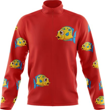 Fish Out Of Water Full Zip Track Jacket - fungear.com.au