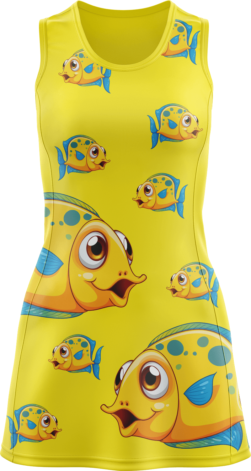 Fish Out Of Water Ladies Mini Dress - fungear.com.au
