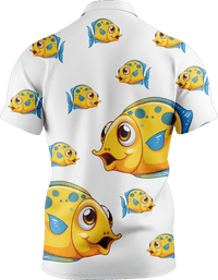 Fish out of water Men's Short Sleeve Polo 4