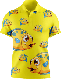 Fish out of water Men's Short Sleeve Polo 3